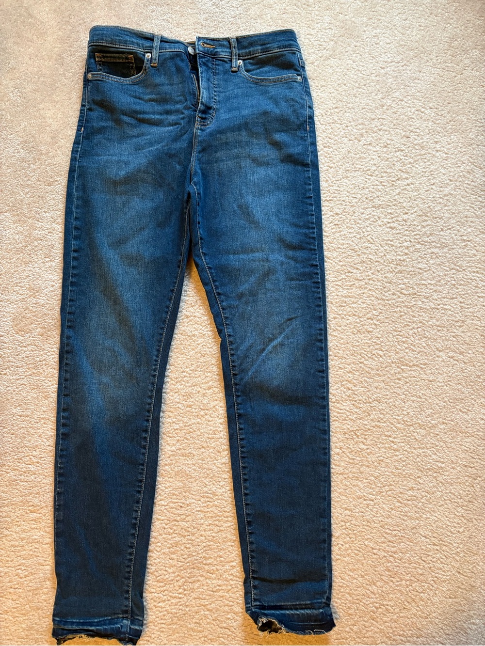 Banana Republic Women's Dark Blue Skinny Jeans